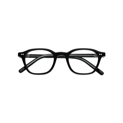 Akila A2619 Nomos FR unisex semi-square acetate optical frame with premium full-rim designer styling.