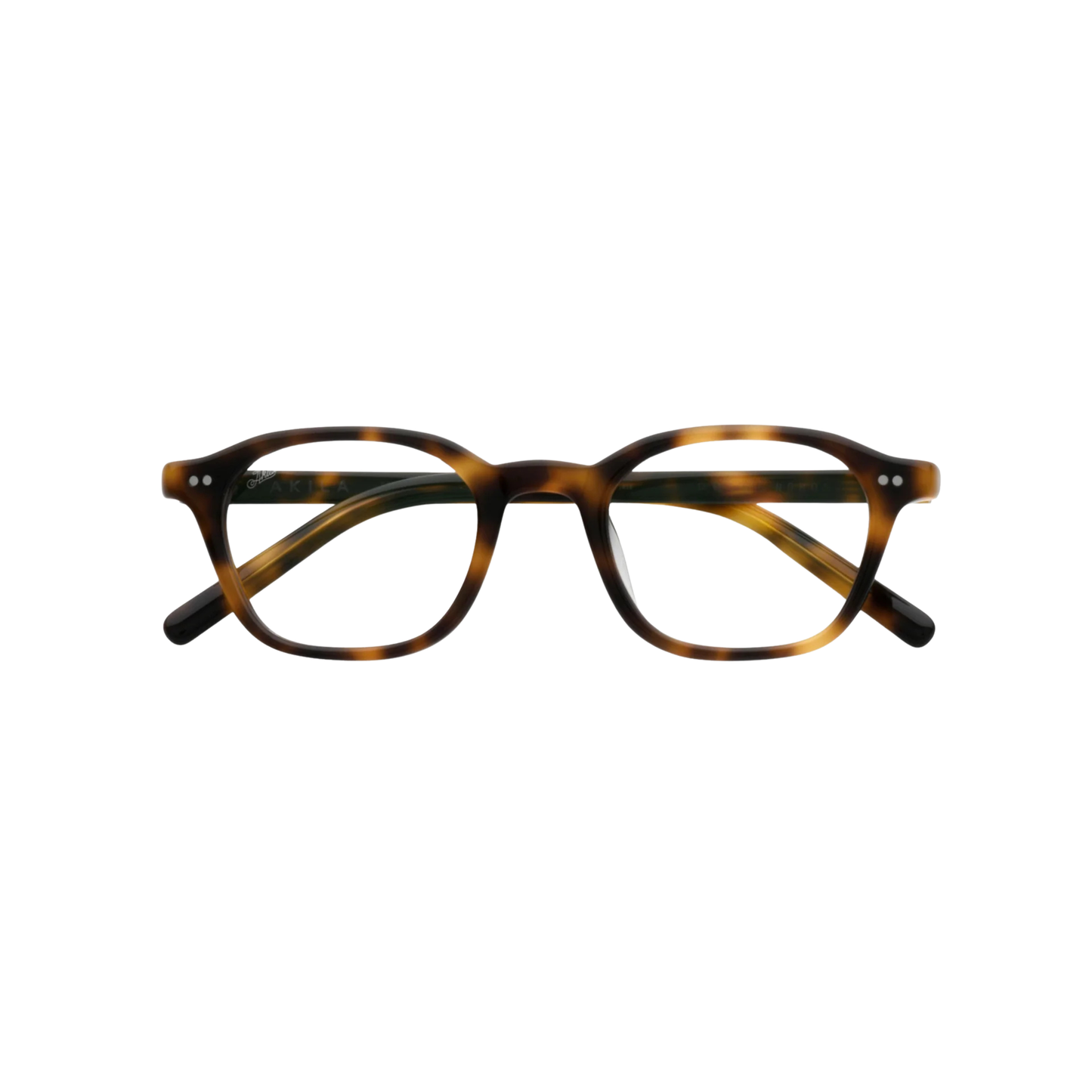 Akila A2619 Nomos FR unisex semi-square acetate optical frame with premium full-rim designer styling.