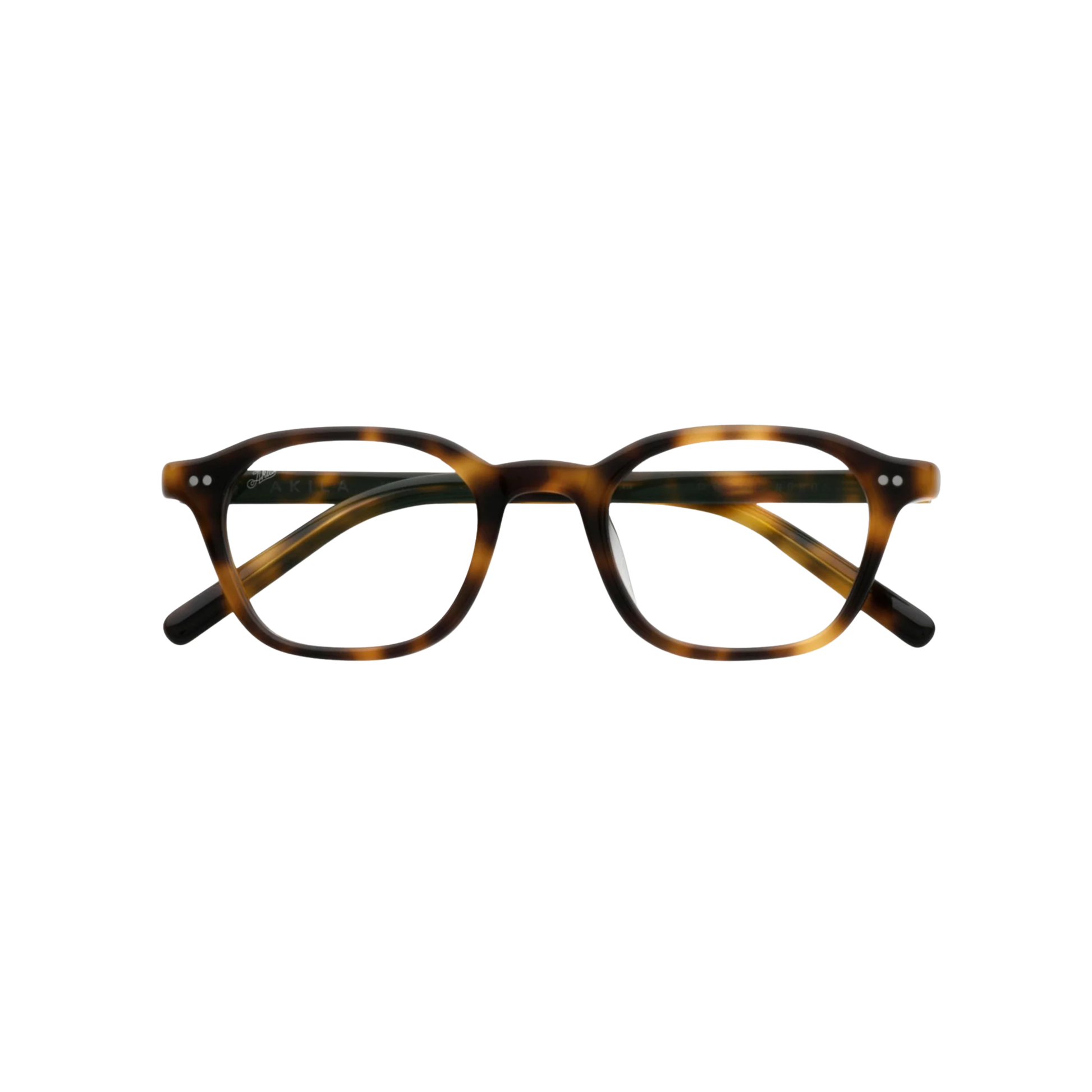 Akila A2619 Nomos FR unisex semi-square acetate optical frame with premium full-rim designer styling.