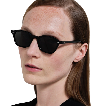 Akila A2619 unisex semi-square acetate sunglasses with a premium full-rim designer frame.