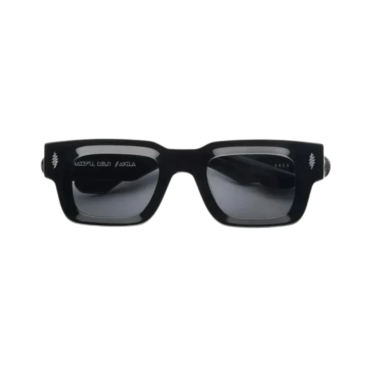 AKILA Ares 2125 Grateful Dead unisex acetate square sunglasses front view