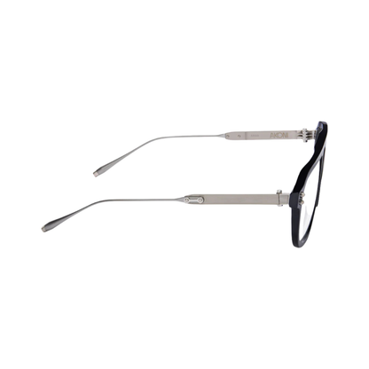 Akoni AKX5 38C ARGO unisex full-rim navigator optical frame crafted from premium titanium with luxury detailing. Side View