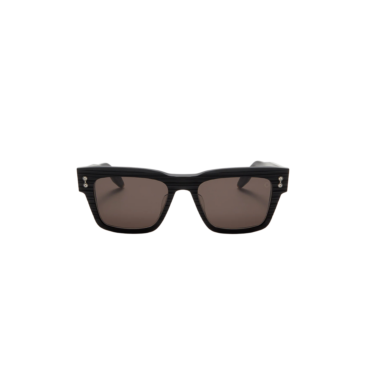 Akoni Columba AKS-100D Square Titanium Sunglasses Front  View
