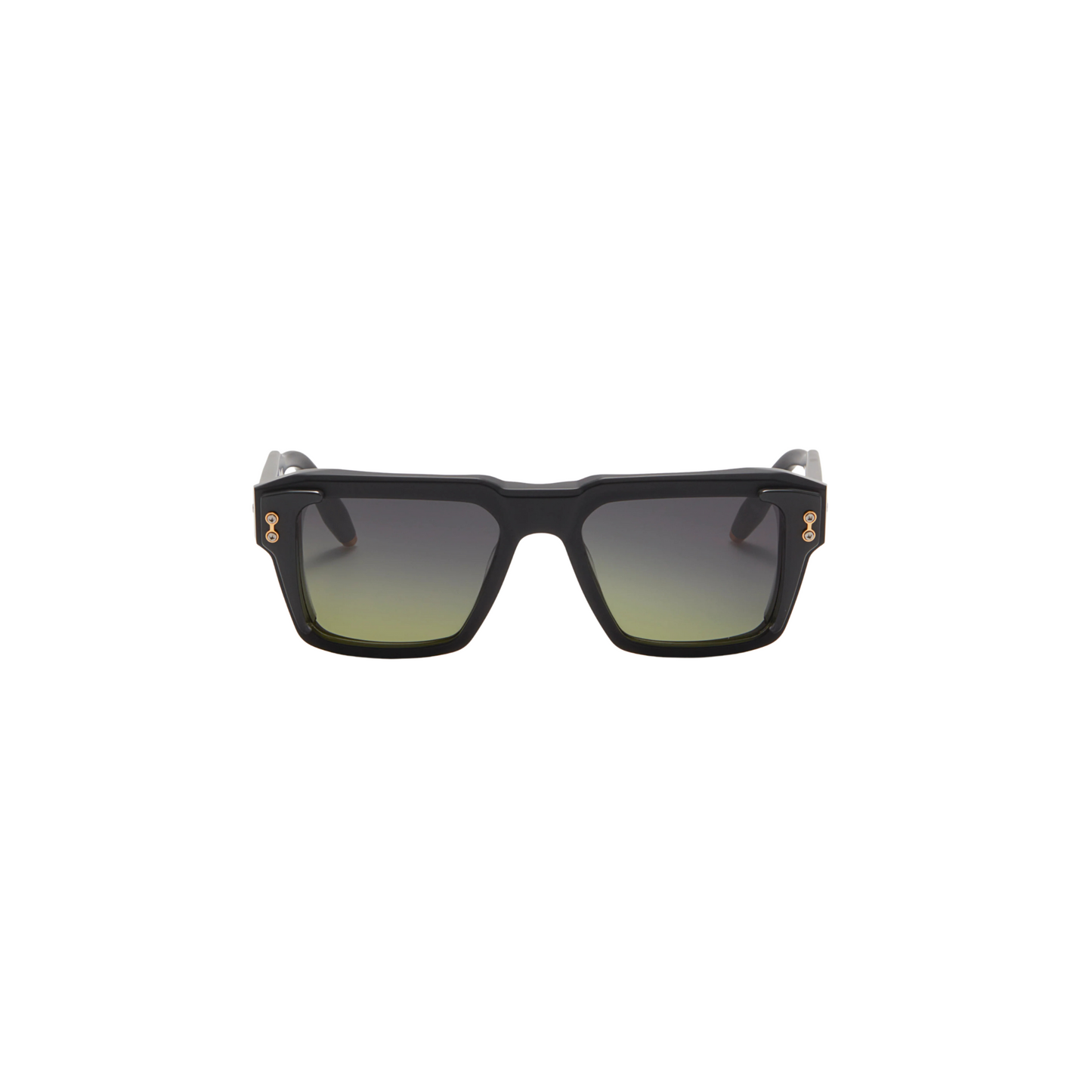 Akoni Hercules AKS-105D Square Titanium Sunglasses Front View