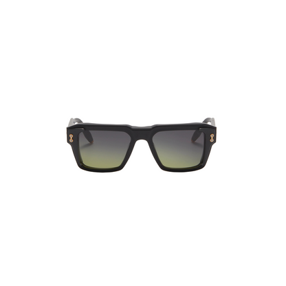 Akoni Hercules AKS-105D Square Titanium Sunglasses Front View