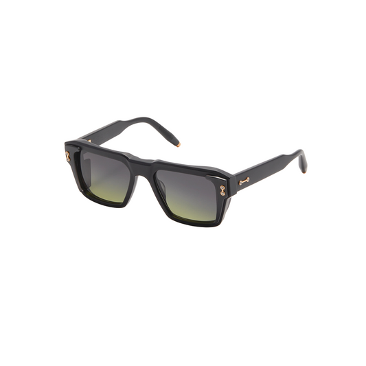Matte Black/DG Akoni Hercules AKS105D unisex sunglasses with premium luxury full rim frame
