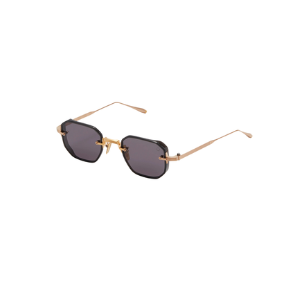 GoldBlackAkoni Akoni Juno Two AKS-307A unisex sunglasses with premium luxury full rim frame