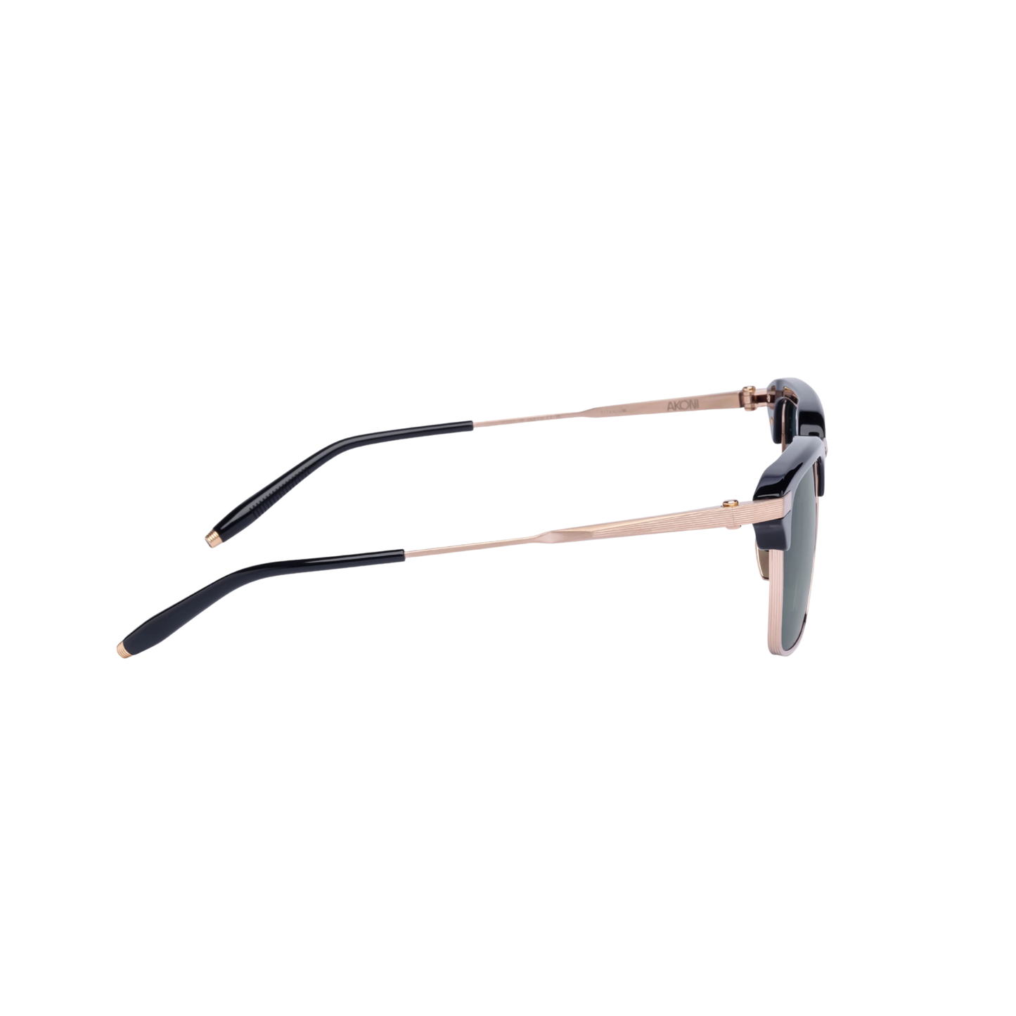AKS 526B Euclid Geometric Sunglasses Side View