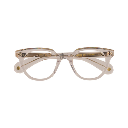  Alfred classic Crystal/005 square eyeglasses with lightweight full-rim frame and modern everyday styling.