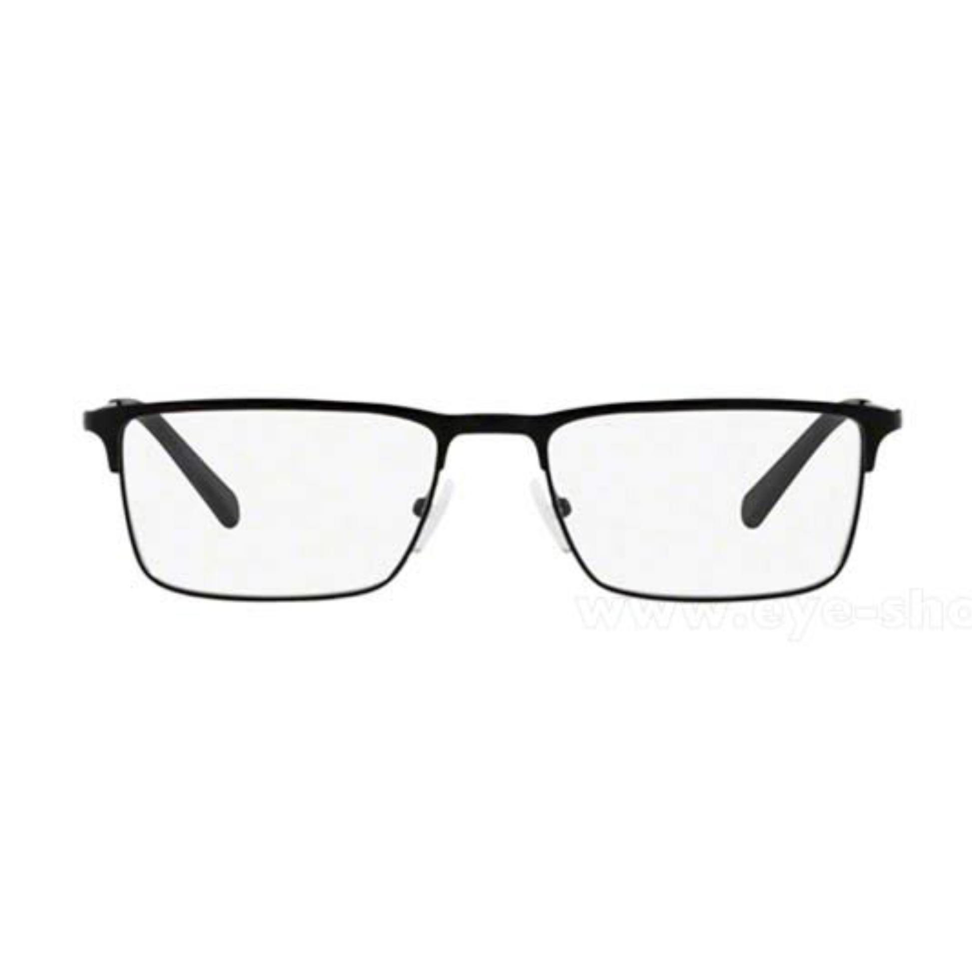 Armani Exchange AX1035 men's metal rectangle supra optical frame for stylish everyday prescription eyewear