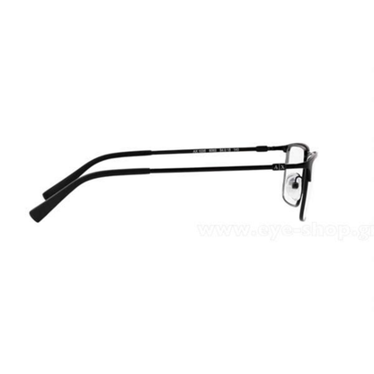 Armani Exchange AX1035 men's metal rectangle supra optical frame for stylish everyday prescription eyewear