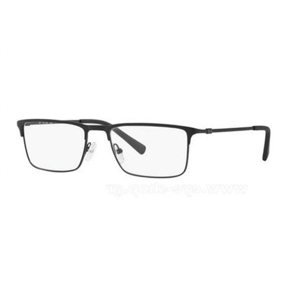 Armani Exchange AX1035 men's metal rectangle supra optical frame for stylish everyday prescription eyewear