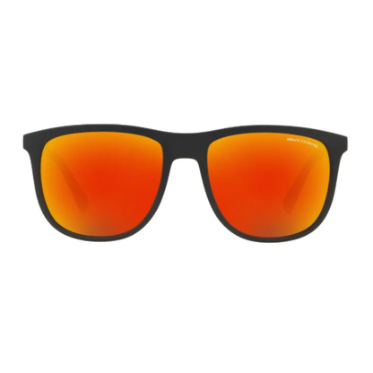Armani Exchange AX4078S unisex square acetate sunglasses with a bold full-rim designer frame.
