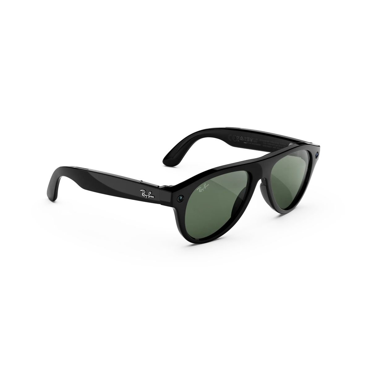 Ray-Ban Meta RW4016 unisex injected Pilot AI sunglasses three quarter view