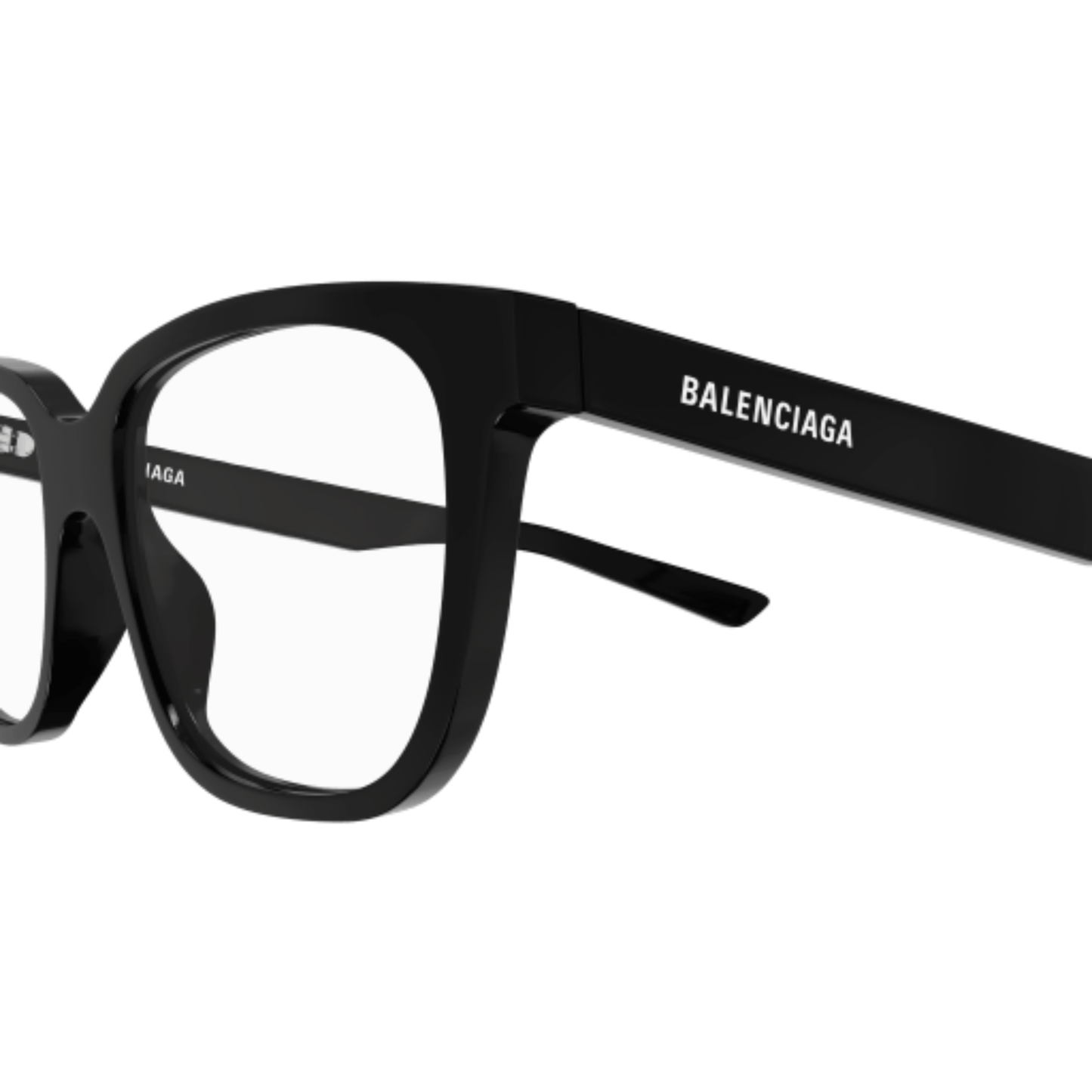 BB0078O Black001 Balenciaga BB0078O unisex square optical frame with premium luxury acetate design