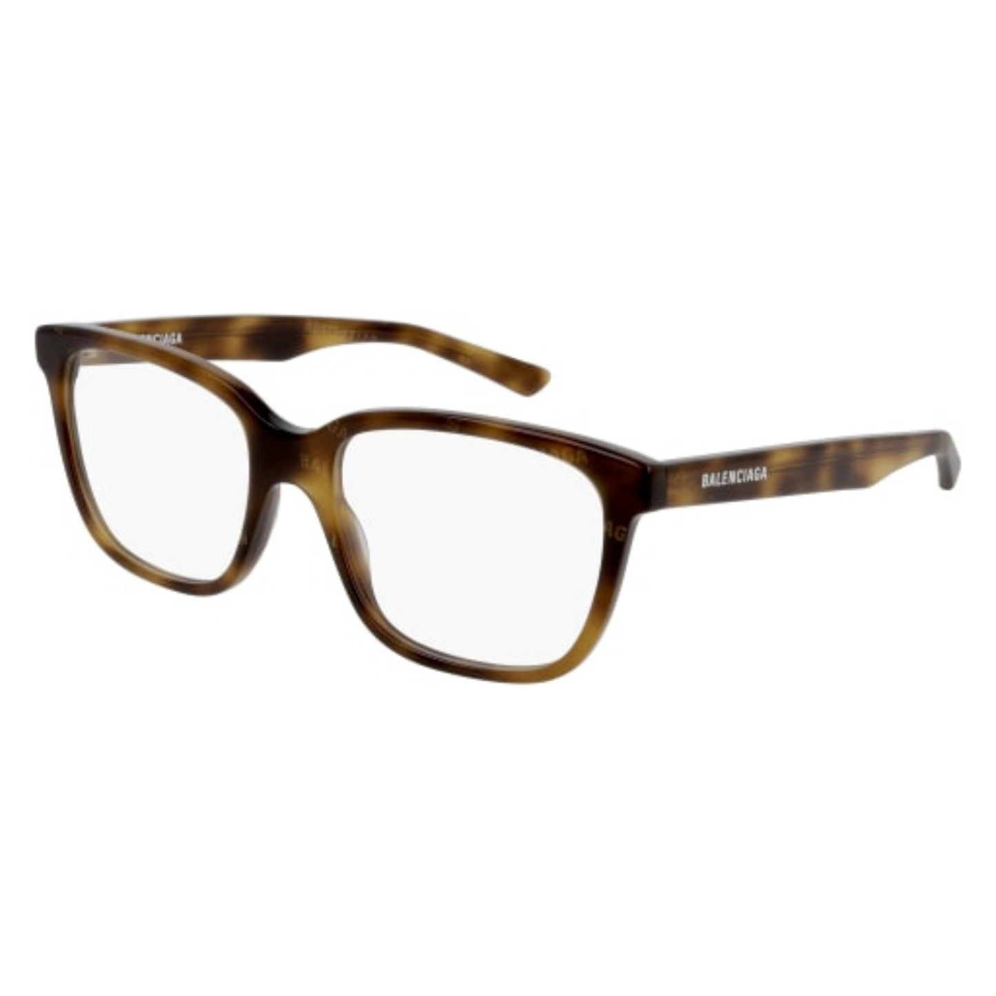 BB 0078OBrown002 Balenciaga BB0078O unisex square optical frame with premium luxury acetate design
