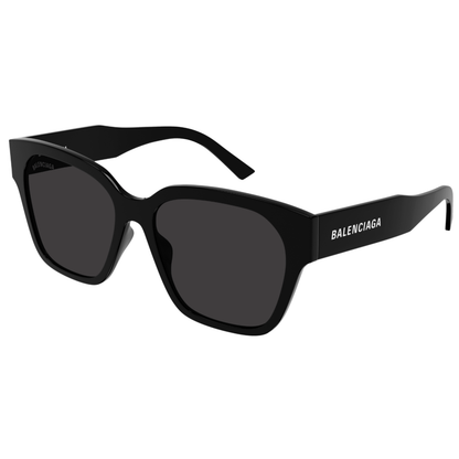 BB0215SA Black001 Balenciaga BB0215SA unisex sunglasses with premium luxury designer full rim frame