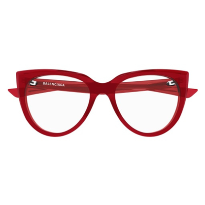 BB0218ORed004 Balenciaga BB0218O women's optical frame with premium luxury designer eyeglasses style