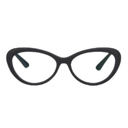Blynq Ora women hypoallergenic nylon cat-eye oval optical frame front view