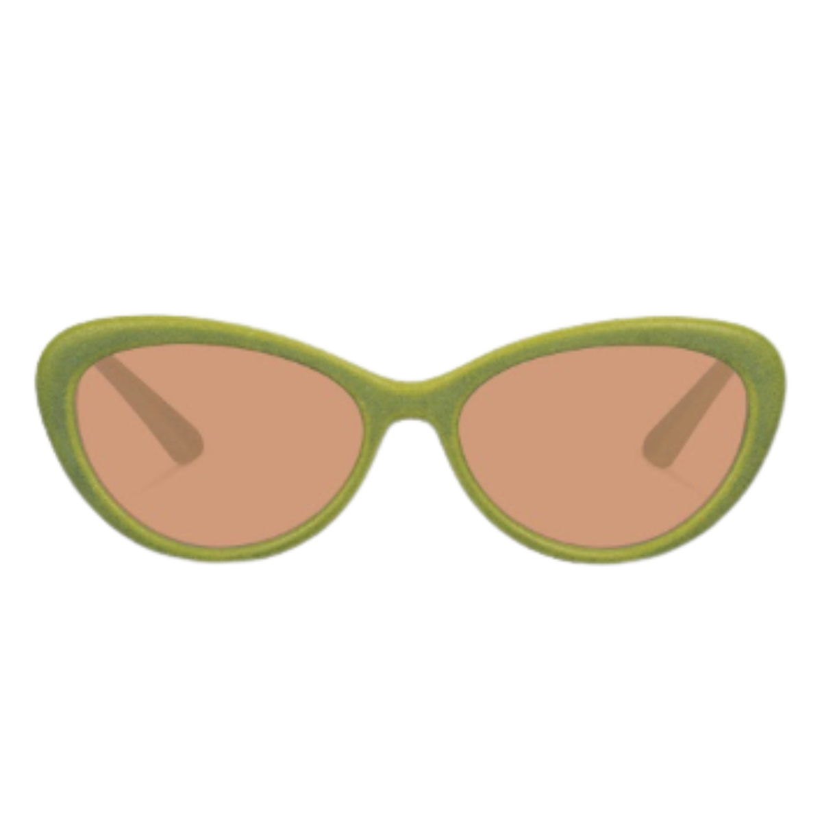 Blynq Ora women's hypoallergenic nylon cat eye oval full rim sunglasses front