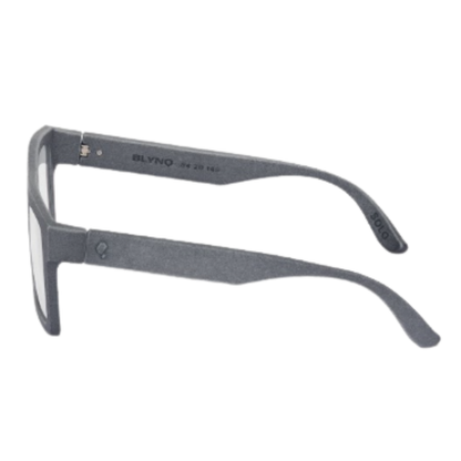 Blynq Solo unisex hypoallergenic nylon square optical frame side profile