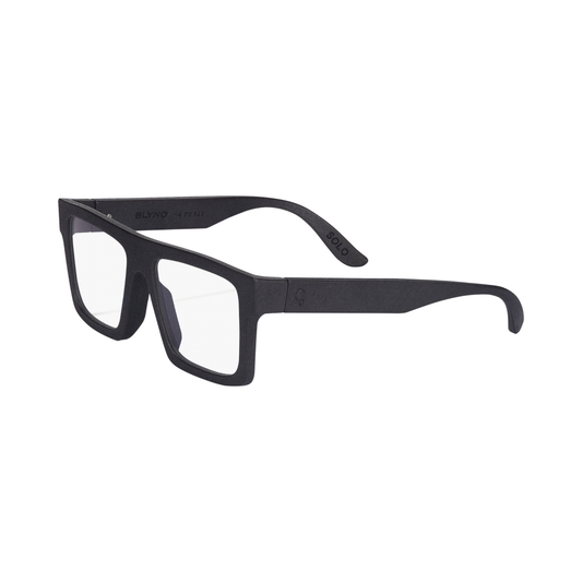 Blynq Solo unisex hypoallergenic nylon square optical frame angle view