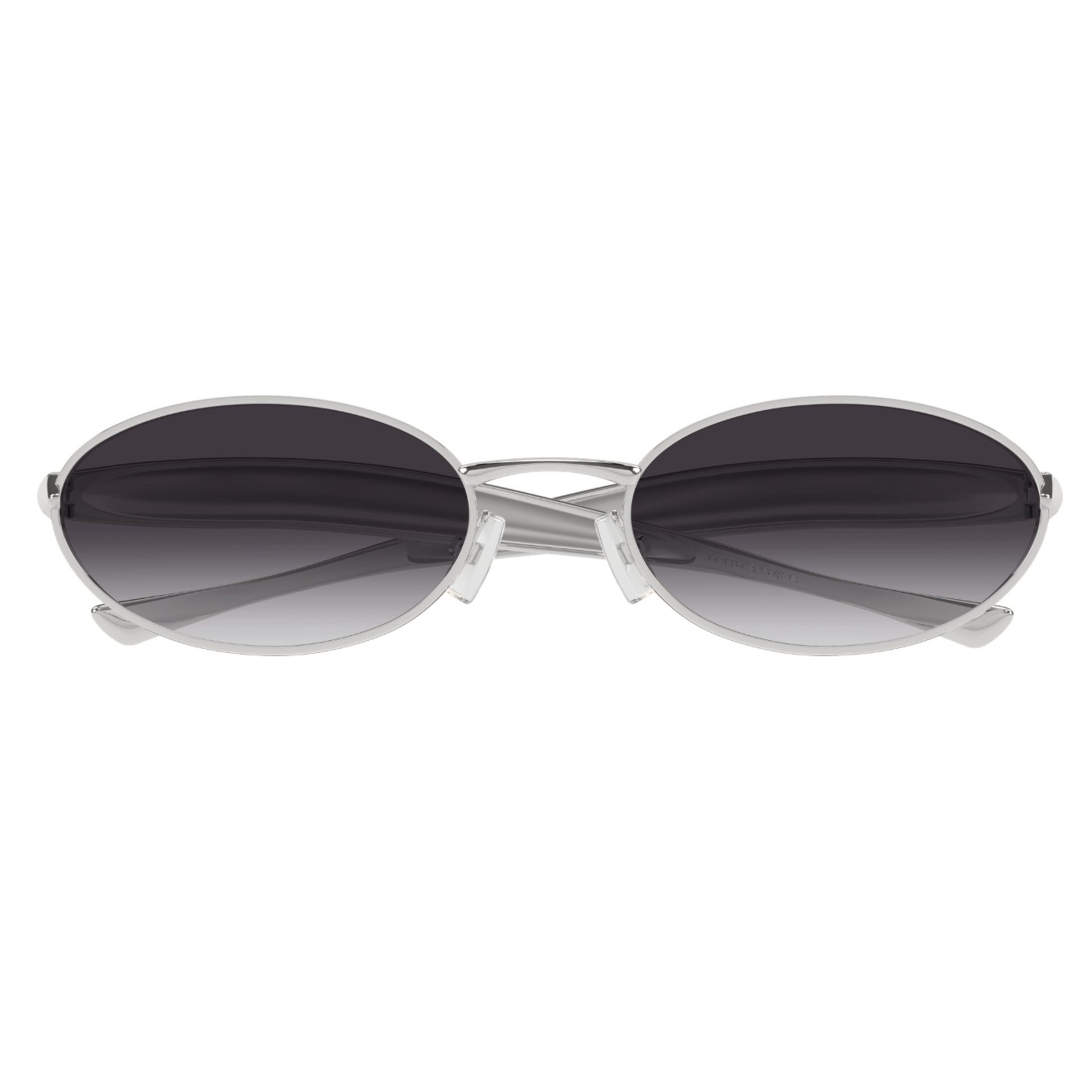 Bottega Veneta BV1386S Oval Metal Sunglasses Front View