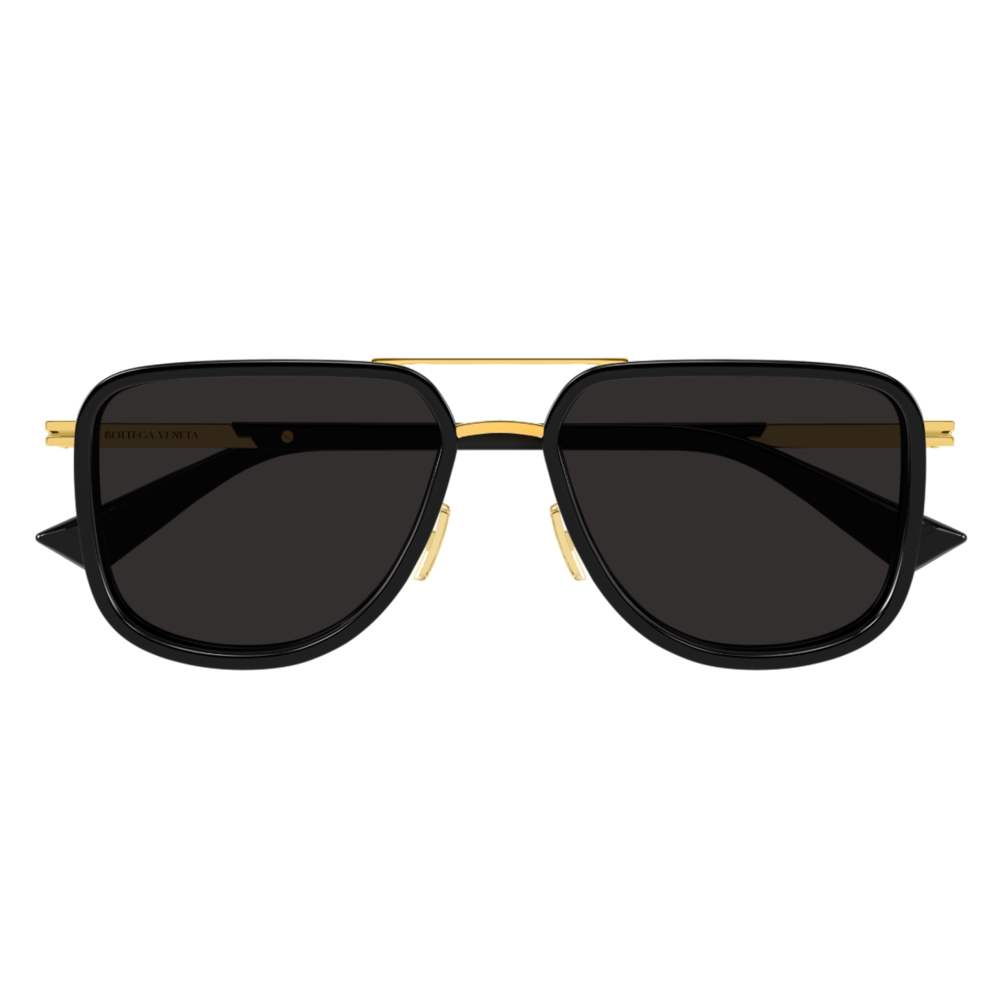 Bottega Veneta BV1463S Caravan Metal Acetate Sunglasses Front View