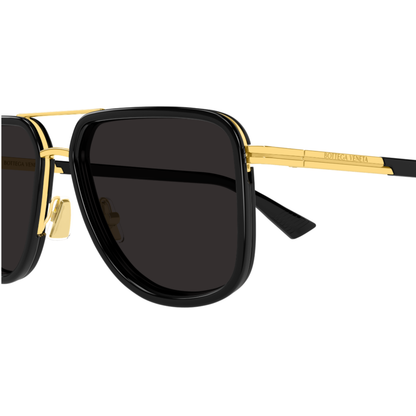 Bottega Veneta BV1463S Caravan Metal Acetate Sunglasses Detail View