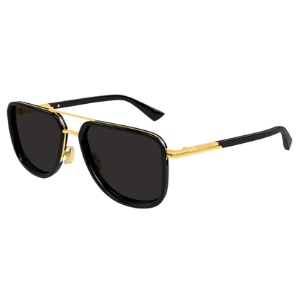 Bottega Veneta BV1463S Caravan Metal Acetate Sunglasses Angle View
