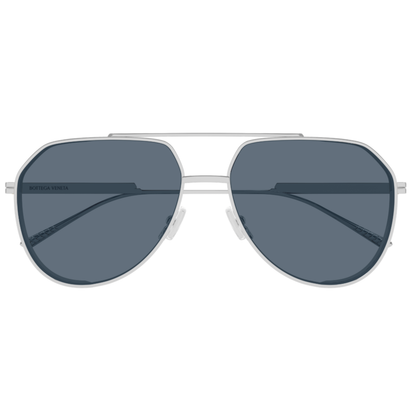 Bottega Veneta BV1465S Aviator Metal Sunglasses Front View