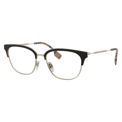 Burberry BE1334 womens metal clubmaster full-rim optical frame front view
