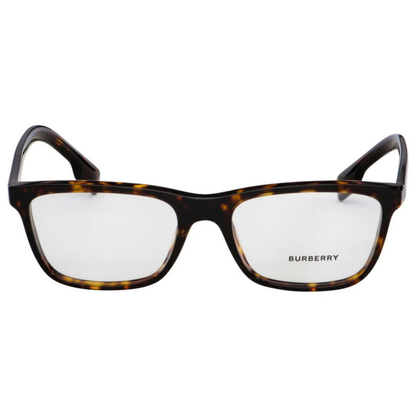 Burberry BE2292 unisex acetate rectangle optical frame side temple profile