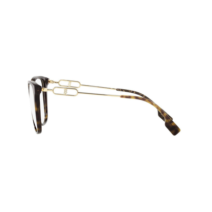 Burberry BE2336 womens acetate metal square full-rim optical frame three-quarter view