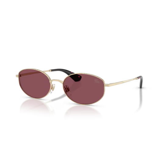 Burberry BE3169 unisex oval metal sunglasses with luxury British designer styling