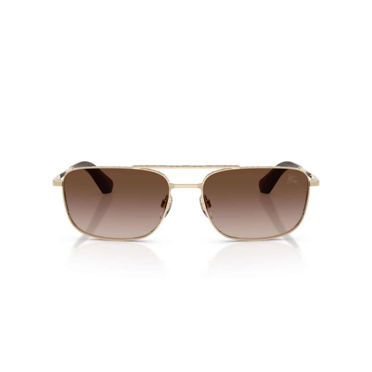 Burberry BE3170 unisex metal aviator sunglasses side temple profile