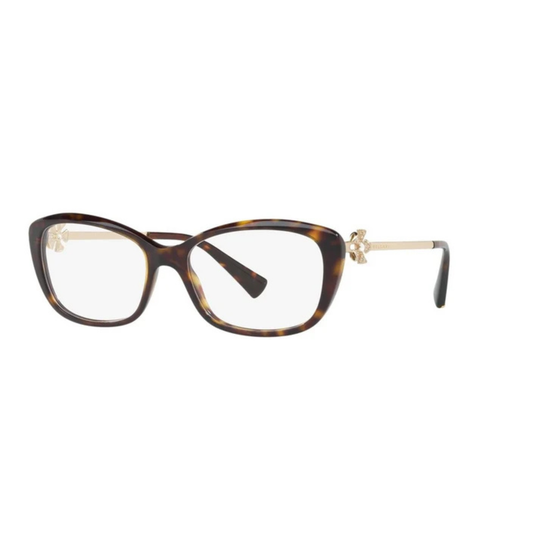 Bvlgari BV4145B womens acetate rectangle full-rim optical frame front view
