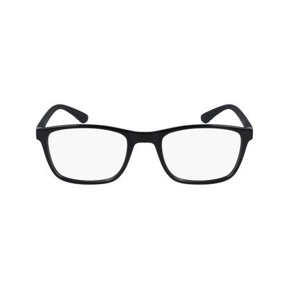 Calvin Klein CK19571N unisex rectangle optical frame with a lightweight full-rim design for stylish everyday prescription eyewear. Front View 