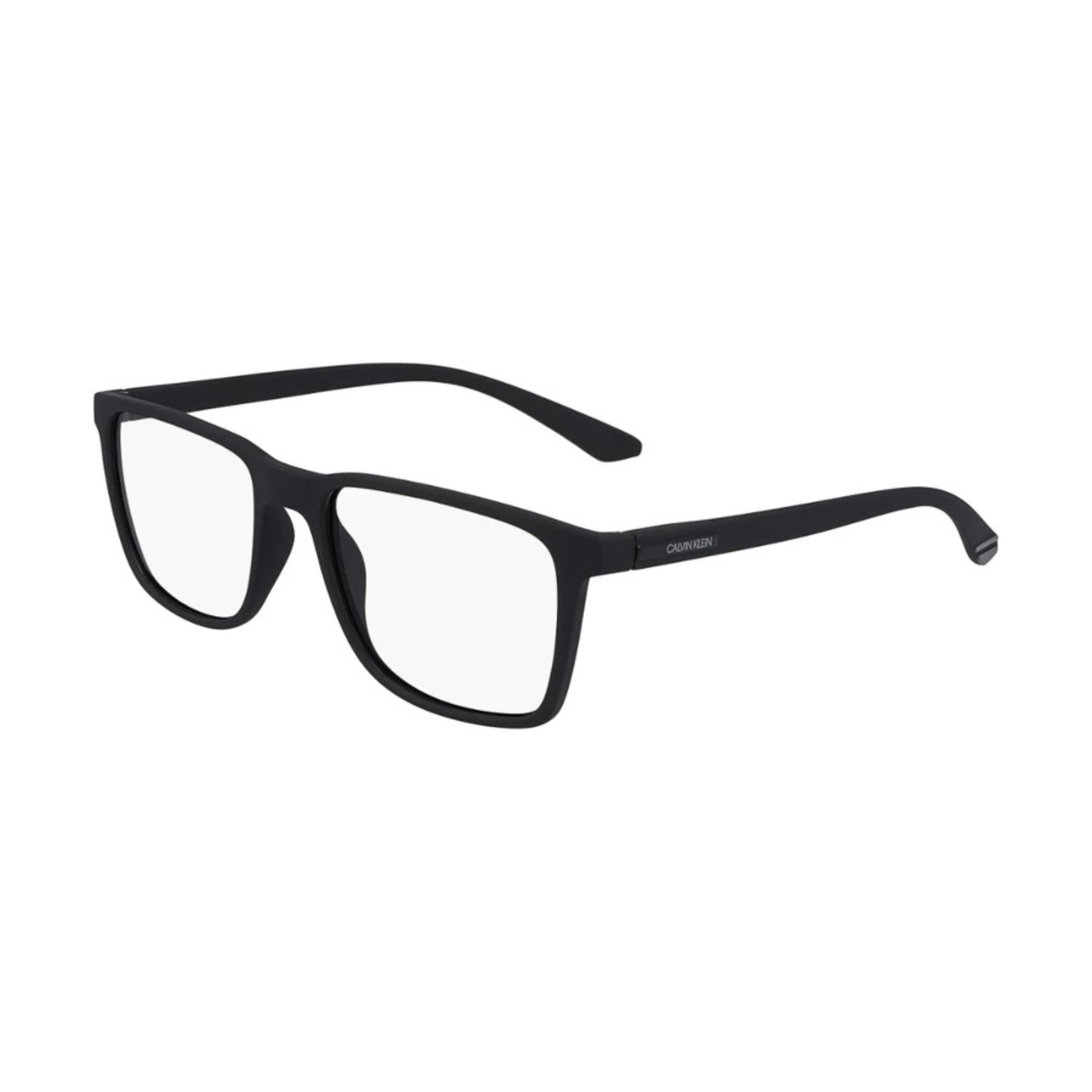 Calvin Klein CK19573N unisex square plastic optical frame with a lightweight full-rim design for premium everyday prescription eyewear.