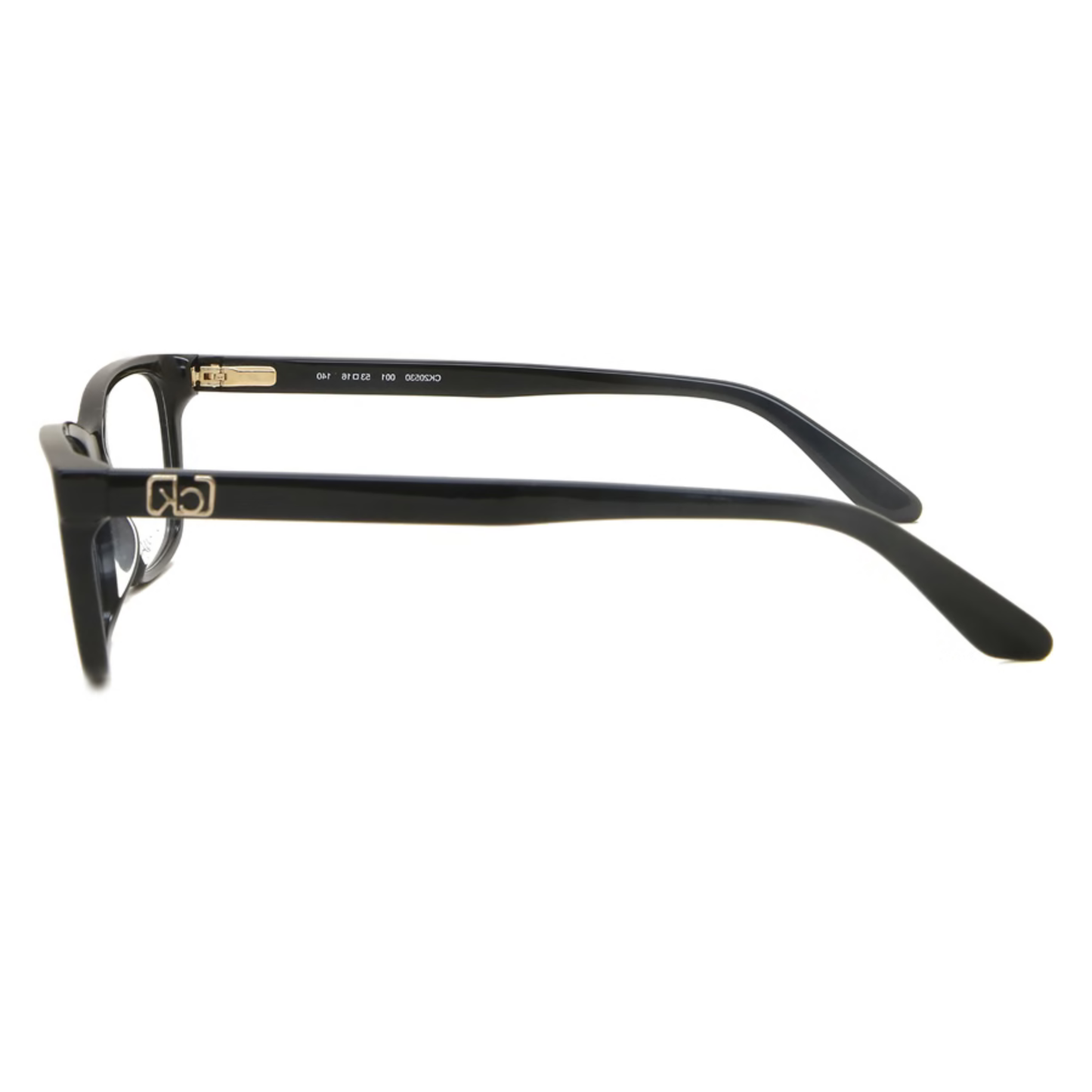 Calvin Klein CK20530 women's rectangle optical frame with lightweight full-rim design for stylish everyday prescription eyewear. side View 