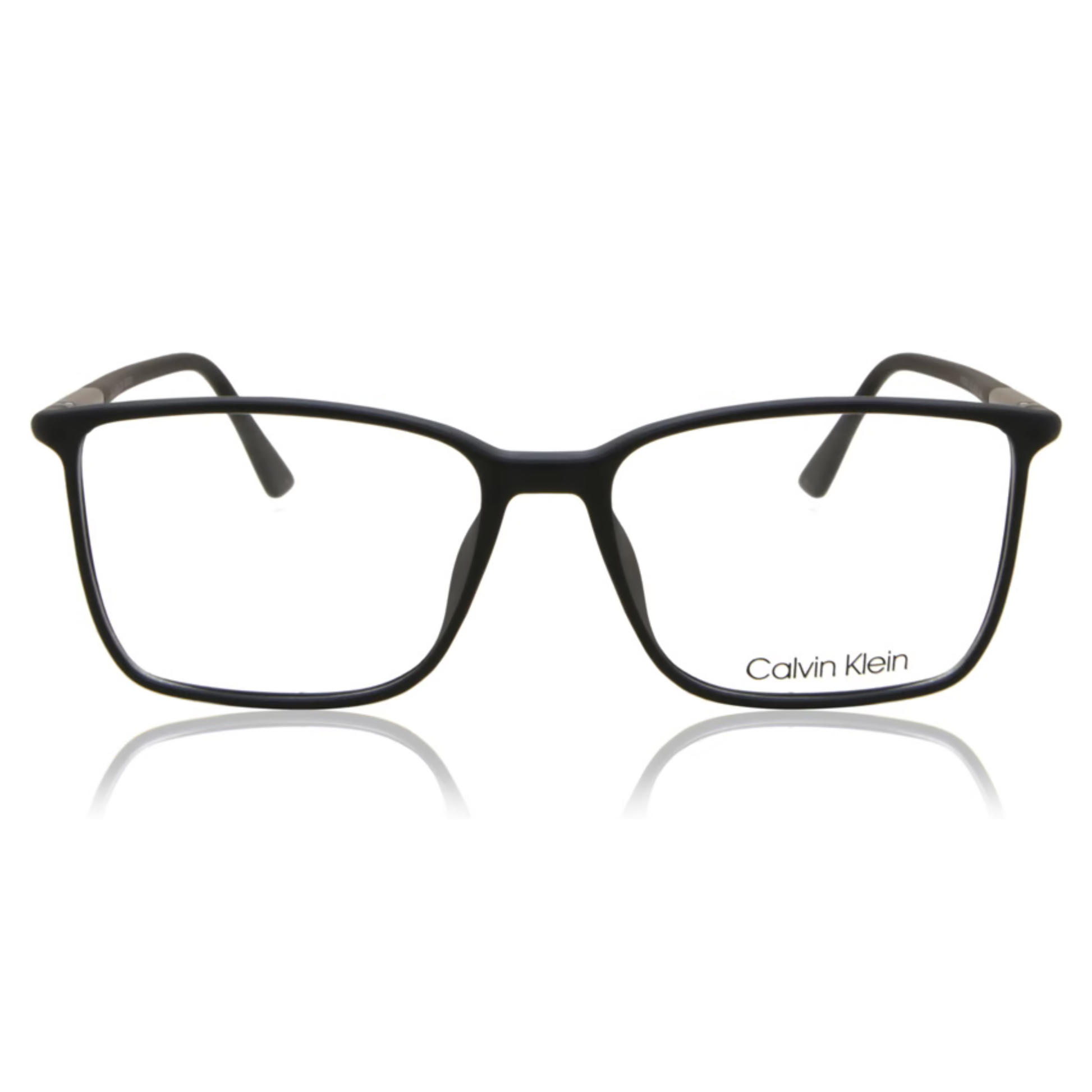 Calvin Klein CK22508N unisex square optical frame featuring a lightweight full-rim design for stylish everyday prescription eyewear. Front View 