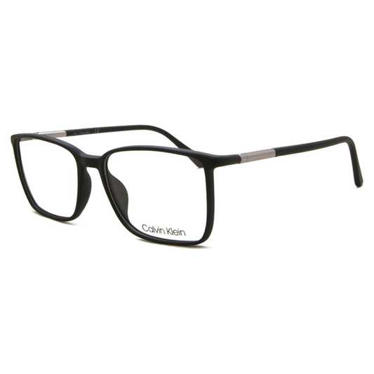 Calvin Klein CK22508N unisex square optical frame featuring a lightweight full-rim design for stylish everyday prescription eyewear. Angle View 