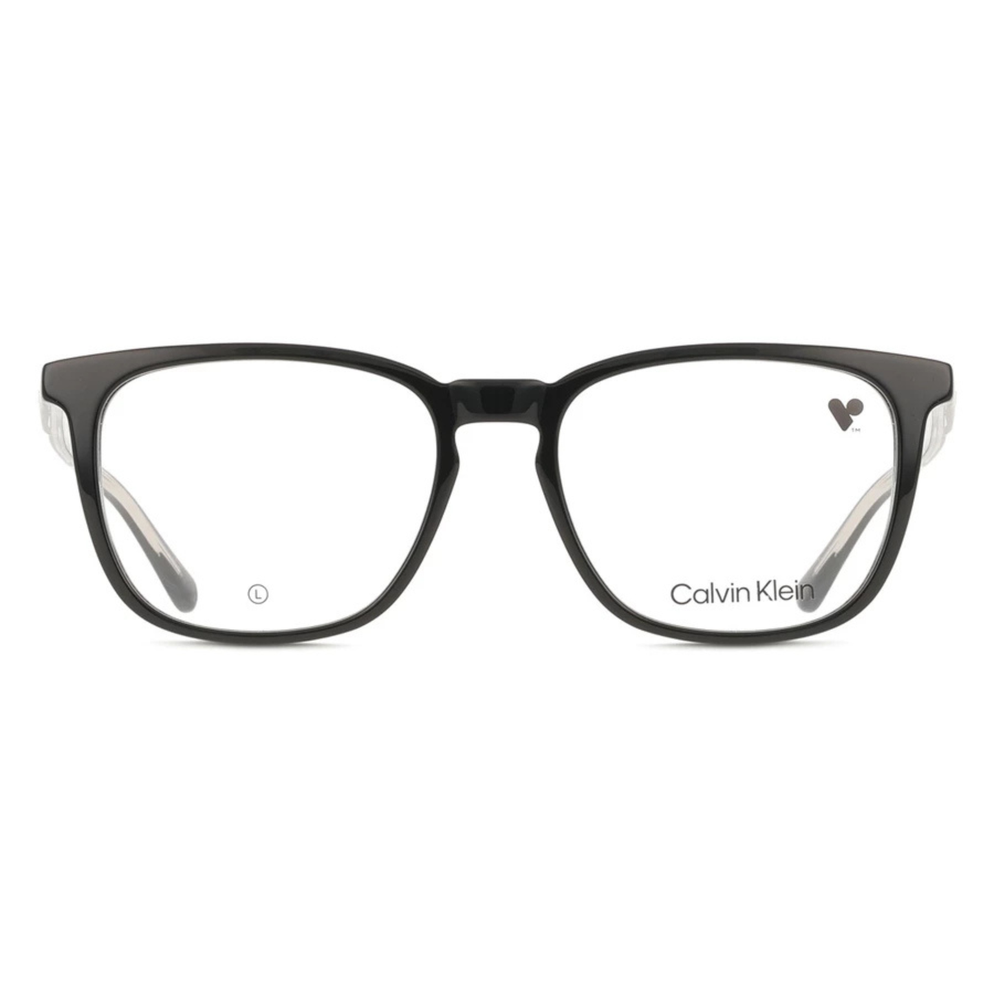 Calvin Klein CK24519 unisex square optical frame featuring a lightweight full-rim design for premium everyday prescription eyewear.