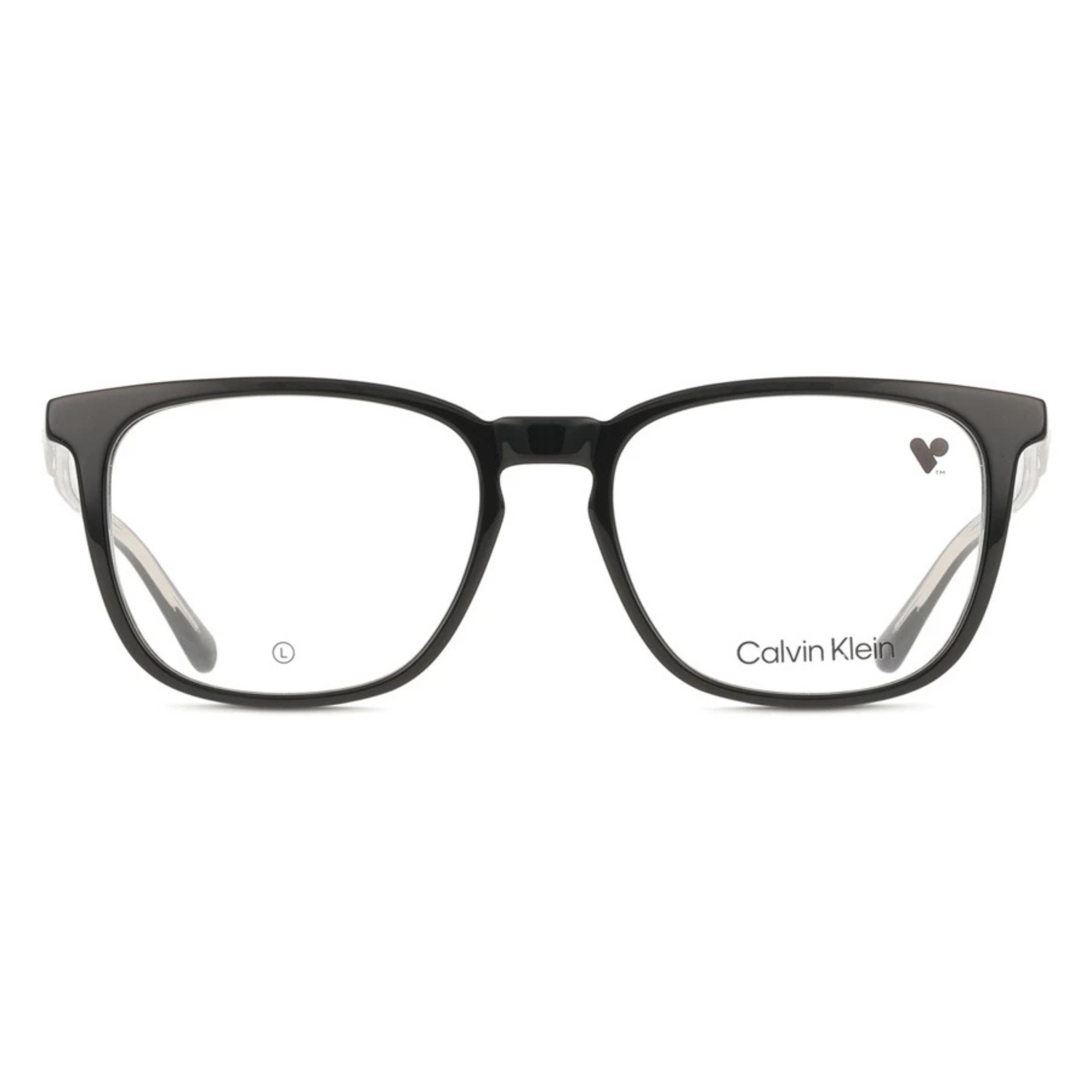 Calvin Klein CK24519 unisex square optical frame featuring a lightweight full-rim design for premium everyday prescription eyewear.