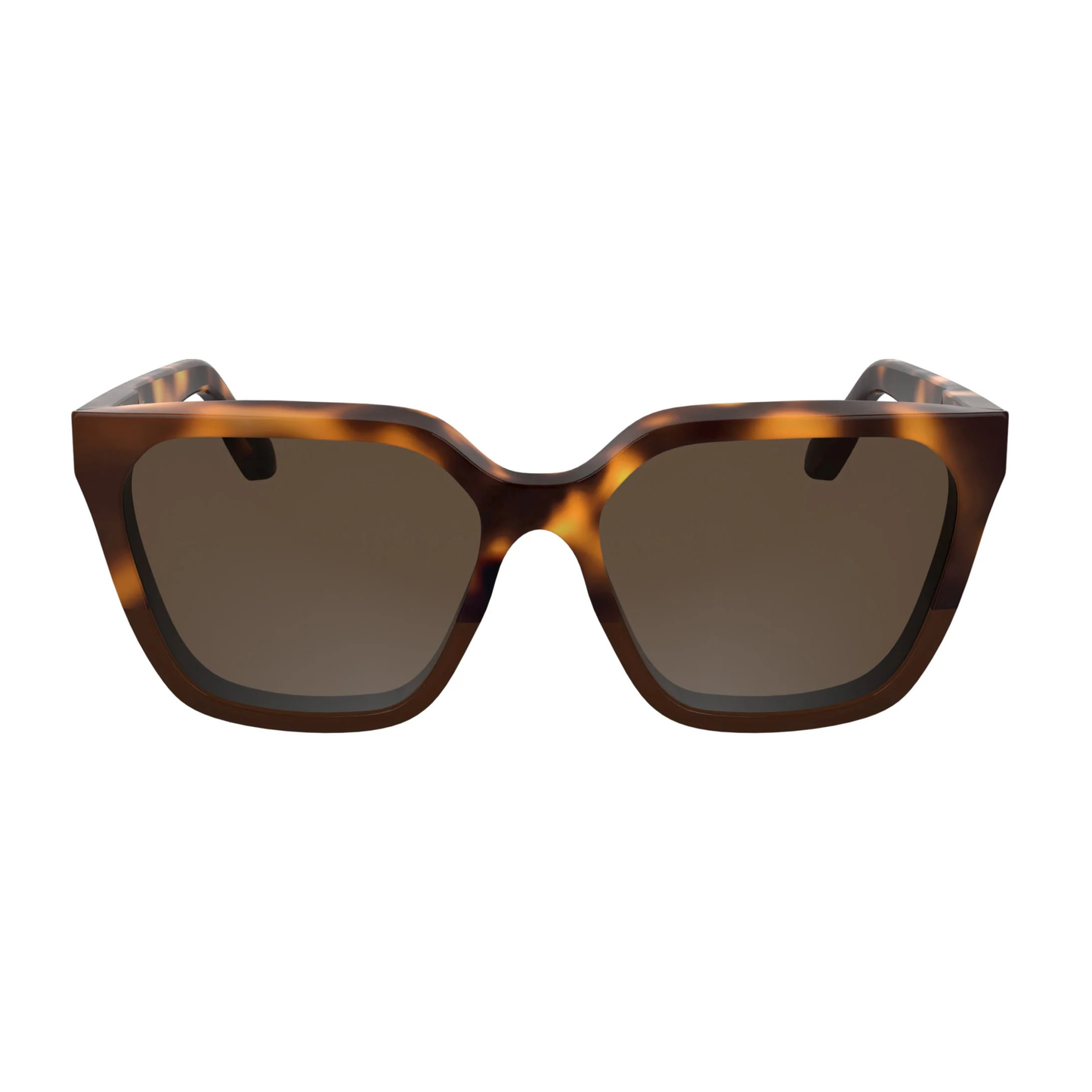 Calvin Klein CK25500S women's square full-rim sunglasses with premium craftsmanship and UV-protective lenses.