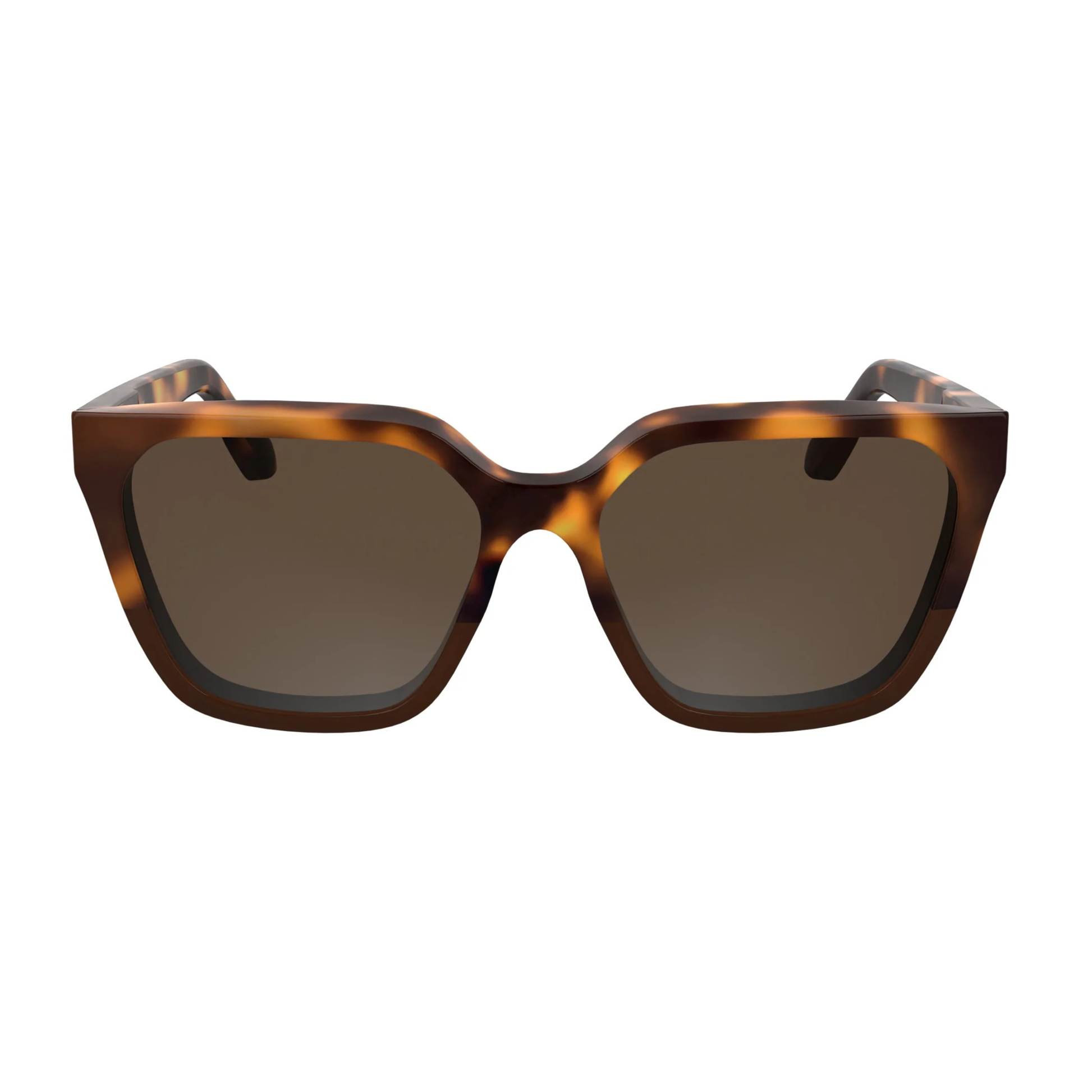 Calvin Klein CK25500S women's square full-rim sunglasses with premium craftsmanship and UV-protective lenses.