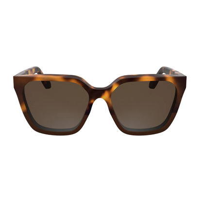 Calvin Klein CK25500S women's square full-rim sunglasses with premium craftsmanship and UV-protective lenses.