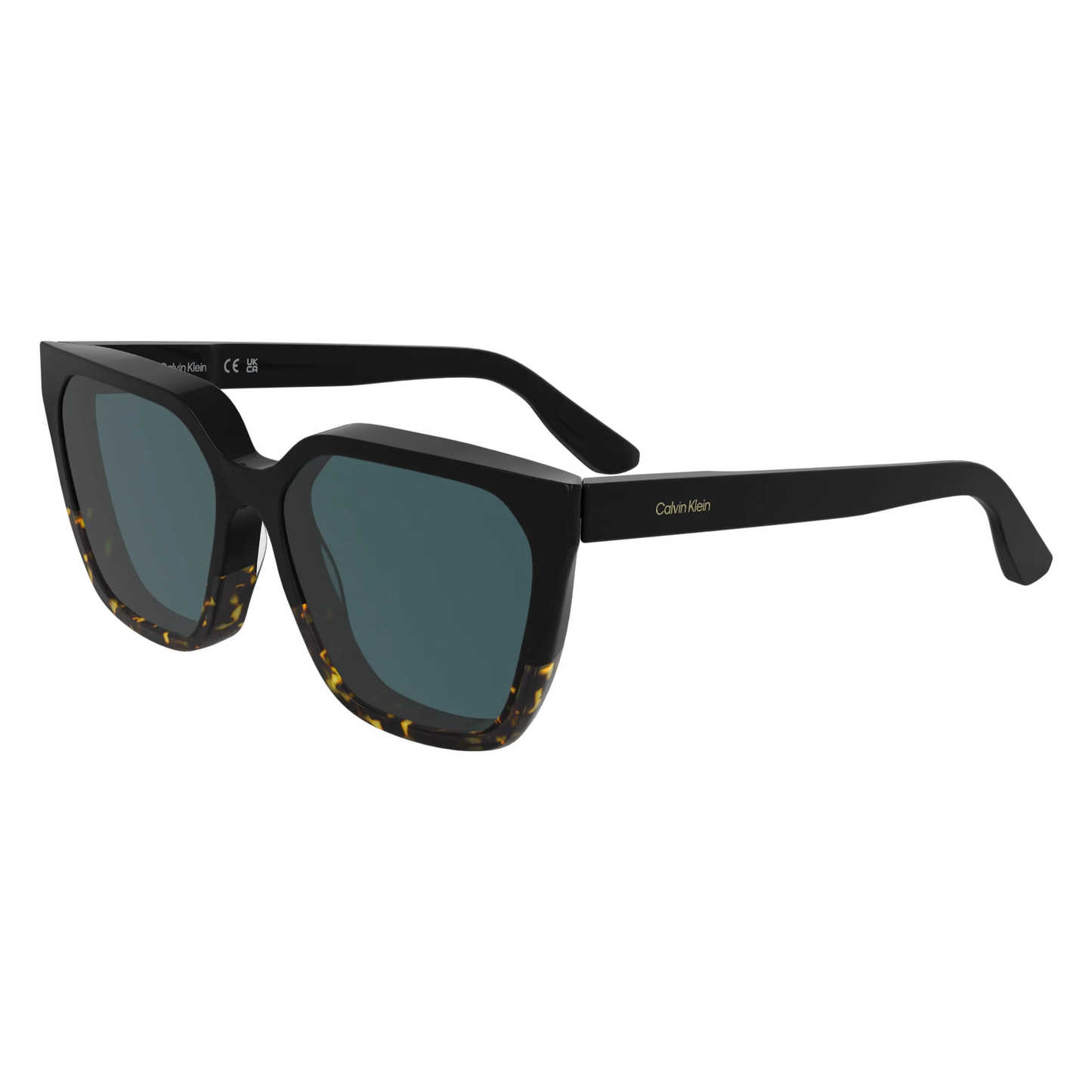 Calvin Klein CK25500S women's square full-rim sunglasses with premium craftsmanship and UV-protective lenses.