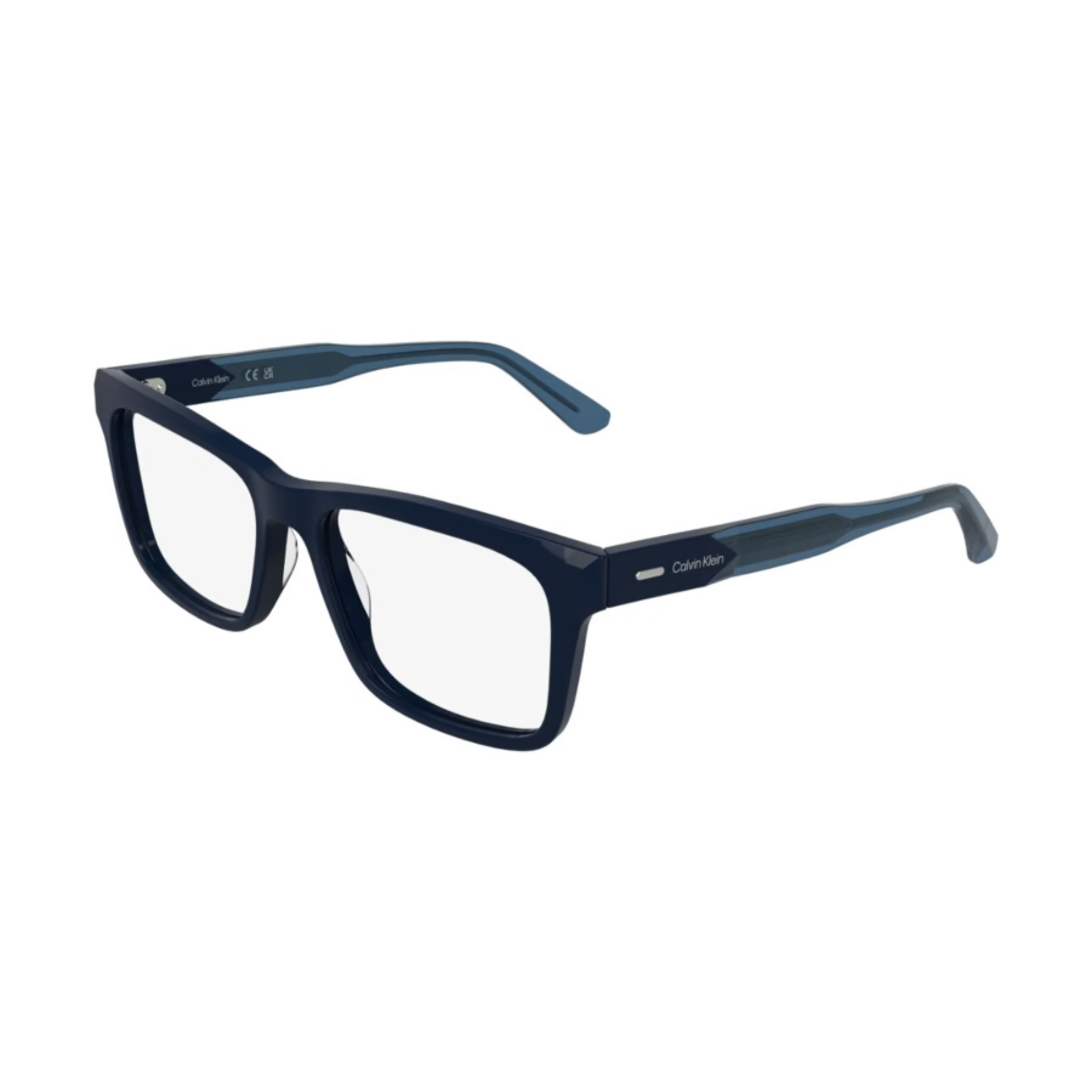 Calvin Klein CK25544I unisex square optical frame featuring a lightweight full-rim design for stylish everyday prescription eyewear.