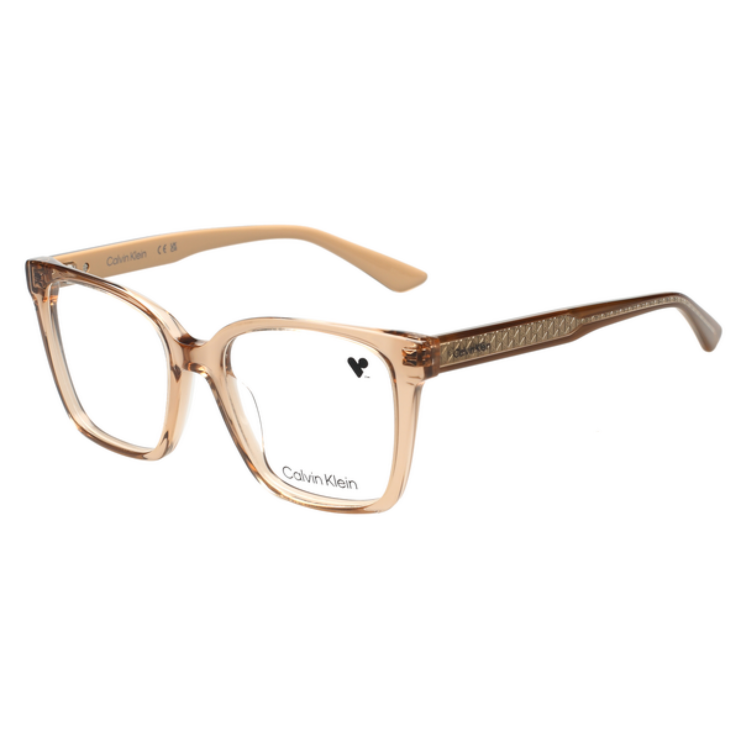 Calvin Klein CK26512 Square Acetate Eyeglasses Front View
